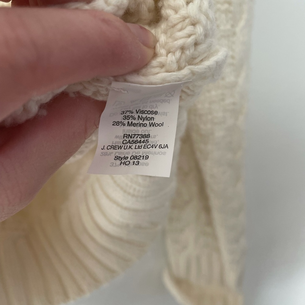 J. Crew Cable Knit Sweater - Picture 6 of 7